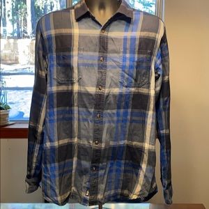 The North Face flannel medium